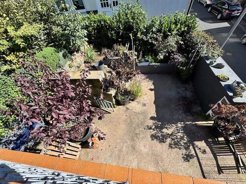 Terrasse Grünbeete - 