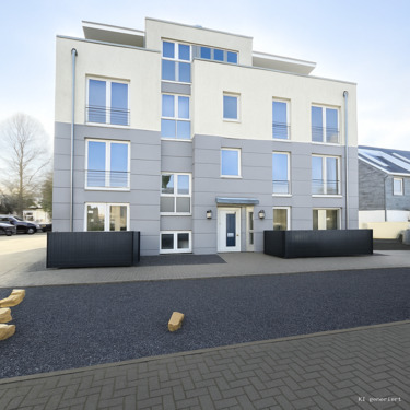 Eingang - Terrassenwohnung mit 79,60 m&sup2; in Mönchengladbach zum Kaufen