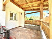 überdachte Terrasse - 4 Zimmer Reihenendhaus in Kriftel