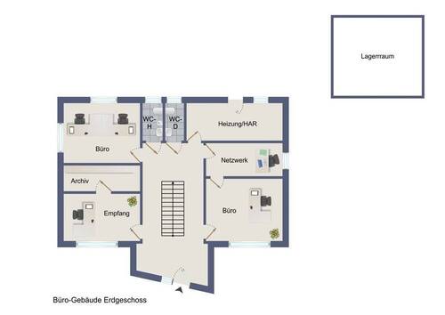 Büro-Gebäude_Erdgeschoss - 