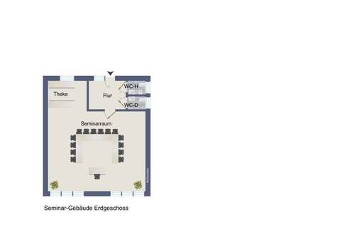 Seminar-Gebäude_Erdgeschoss - 