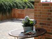 große Terrasse - 3 Zimmer Etagenwohnung in Marienleuchte