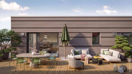 Dachterrasse - 3 Zimmer Etagenwohnung zum Kaufen in Berlin