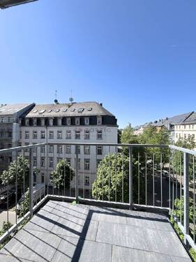 Beispiel Balkon - 2 Zimmer Etagenwohnung zur Miete in Chemnitz