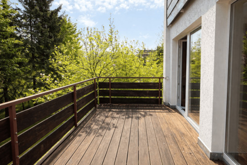 Balkon 1. Obergeschoss rechts Gartenseite - 
