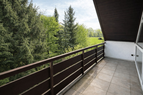 Loggia Dachgeschoss Gartenseite - 