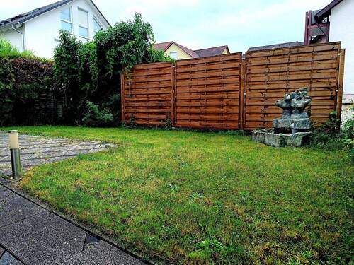 Garten Südseite - Doppelhaushälfte mit 160,00 m&sup2; in Gundelfingen zum Kaufen