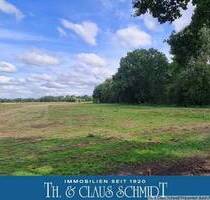 Ländliches Baugrundstück mit kl. Weide für Ihr Lieblingstier - Rastede Delfshausen