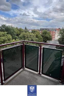 Balkonblick - 2 Zimmer Etagenwohnung in Riesa