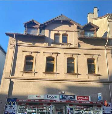 Strassenansicht - 4 Zimmer Mehrfamilienhaus, Wohnhaus zum Kaufen in Frankfurt am Main
