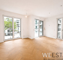 Hübsche 2-Zimmerwohnung am See mit Einbauküche und Stellplatz - Düsseldorf Heerdt