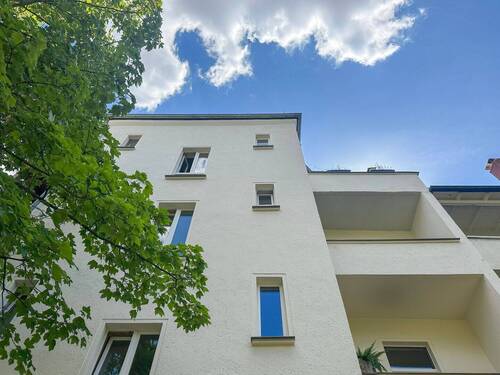 Hinteransicht des Hauses - 