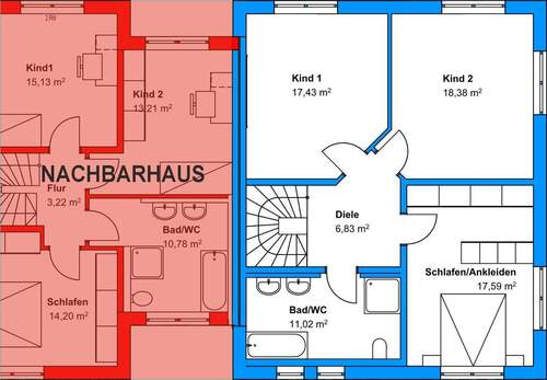 Obergeschoss - 