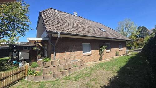 Blick von der Sonnenterrasse - 8 Zimmer Mehrfamilienhaus, Wohnhaus in Wietzendorf