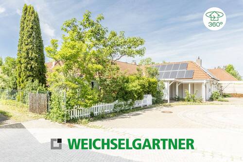 Im Alleinauftrag - Besonderheit: Charmanter Atrium-Bungalow am Ende einer ruhigen Anliegerstraße