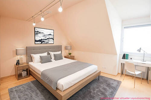 Schlafzimmer KI generiert - 