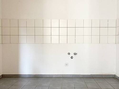 Küche mit Fliesenspiegel - 