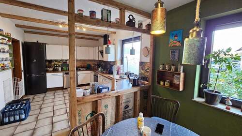 Essbereich und Küche - 