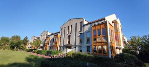 Ansicht Aussen - Charmante 2-Raumwohnung mit Balkon und Stellplatz in Panketal