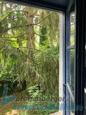Blick in Garten.jpg - 7 Zimmer Mehrfamilienhaus, Wohnhaus in Landau an der Isar