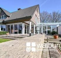 Familiäres Wohndomizil mit idyllischem Garten und separater Einliegerwohnung - Bestlage in Haselünne