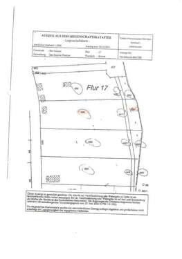 Flurstückskarte - 