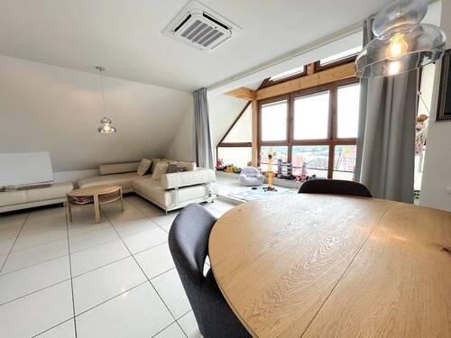 Wohn- und Essbereich - 3 Zimmer Etagenwohnung in Weißenohe
