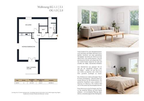 Wohnungsübersicht - 