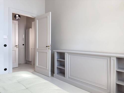 Blick vom Schlafzimmer in den Flur - 