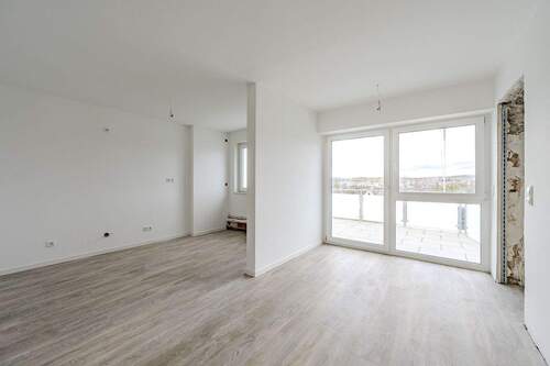 Küche/Esszimmer - Bald Einziehen: Neuwertige 3,5-Zimmer-Wohnung in Bissingen