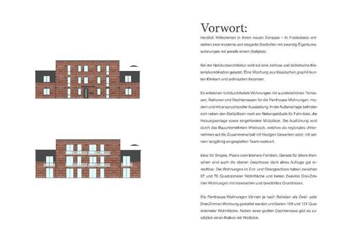 Vorwort - 3 Zimmer Etagenwohnung zum Kaufen in Fredenbeck
