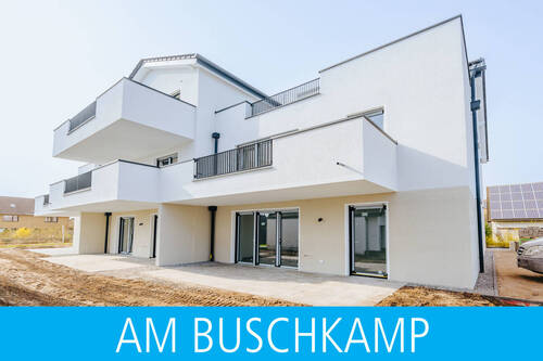 Bild 1 - Moderne 4-Zimmer-Wohnung im 1. OG mit Balkon - Neubau EH40 Standard