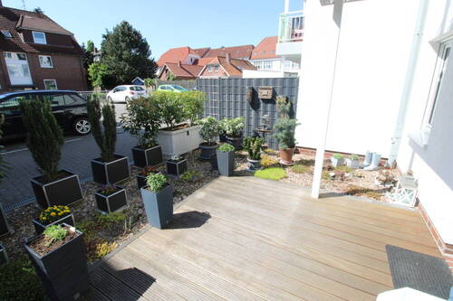 Terrasse - 3 Zimmer Etagenwohnung in Varel