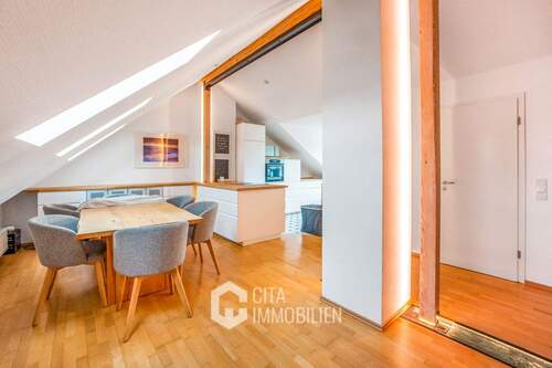 Wohnzimmer - 3 Zimmer Etagenwohnung in Frankfurt am Main