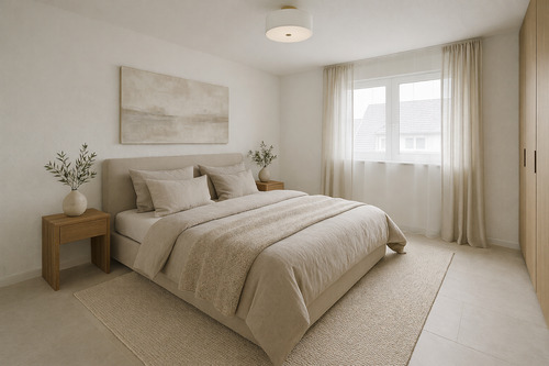 Schlafzimmer - 4 Zimmer Etagenwohnung zum Kaufen in Remseck am Neckar