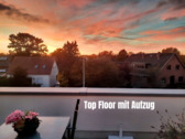 Balkonaussicht - Exklusives Wohnen im Dachgeschoss, ein Ausblick, der begeistert!