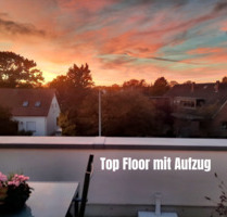 Exklusives Wohnen im Dachgeschoss, ein Ausblick, der begeistert! - Weyhe Kirchweyhe