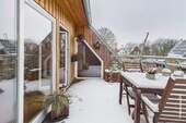 Balkon im Winter - 