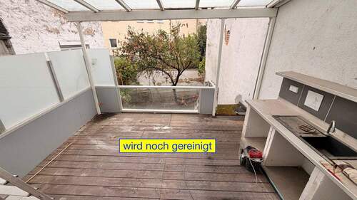 Terrasse Ansicht 1 - Große 2 ZW mit gr.Terrasse + kl. Garten, perfekte City Lage