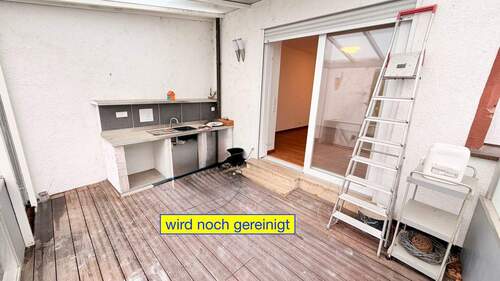 Terrasse Ansicht 2 - 2 Zimmer Etagenwohnung zur Miete in Aschaffenburg