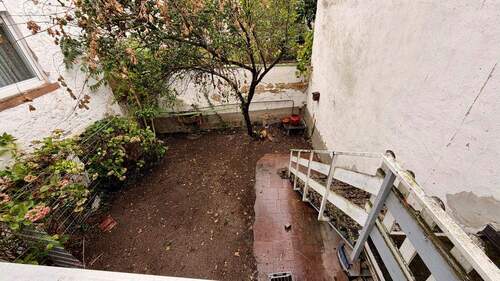 Garten zur Wohnung - 2 Zimmer Etagenwohnung in Aschaffenburg
