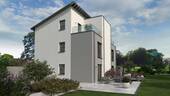 Ansicht Garten - 5 Zimmer Doppelhaushälfte in Sinntal - Altengronau