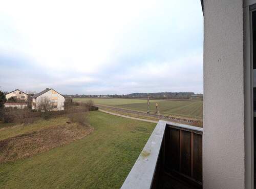 Blick vom Balkon - 