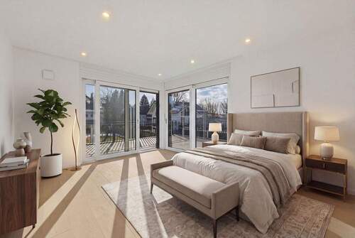 Schlafzimmer visualisiert - 