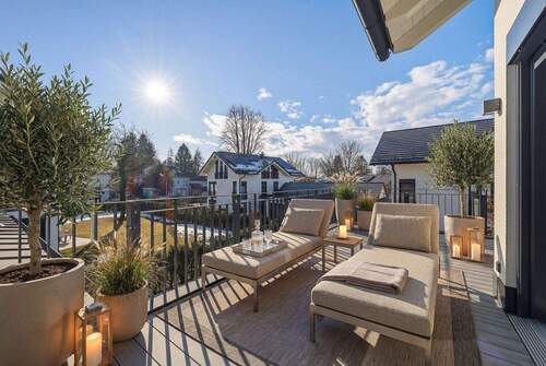 Südwest Balkon visualisiert - 