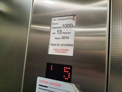 Aufzug 2014 - 
