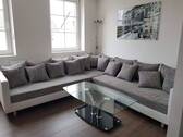 Wohnzimmer - Gemütliche Wohnung mit Einbauküche und Stellplatz in Rüdersdorf