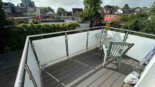 Balkon der OG Wohnung - 