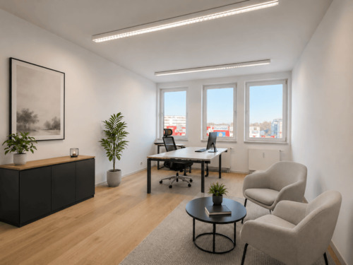 weiteres mögliches Bürozimmer - Büro mit 385,00 m&sup2; in Unterföhring zur Miete
