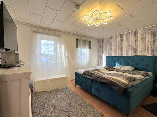 Schlafzimmer im Dachgeschoss - 